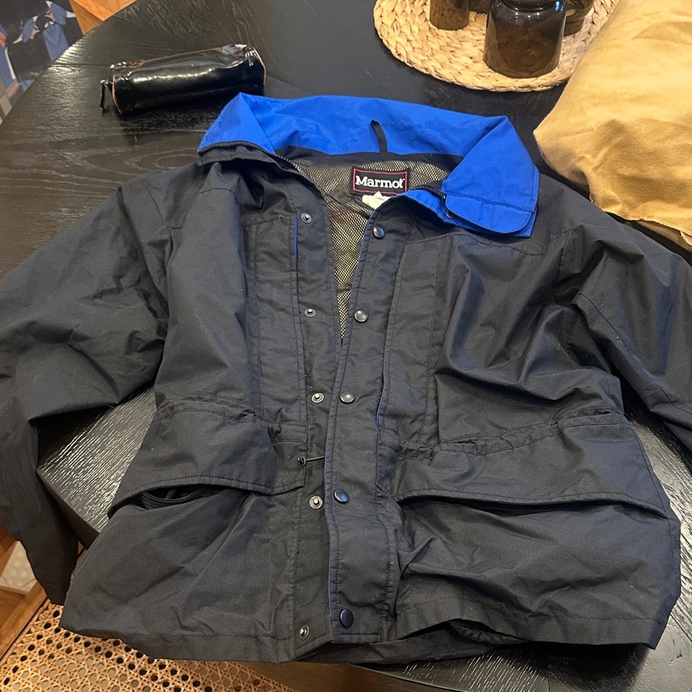 Marmot Navy and Royal Blue Outdoor Jacket